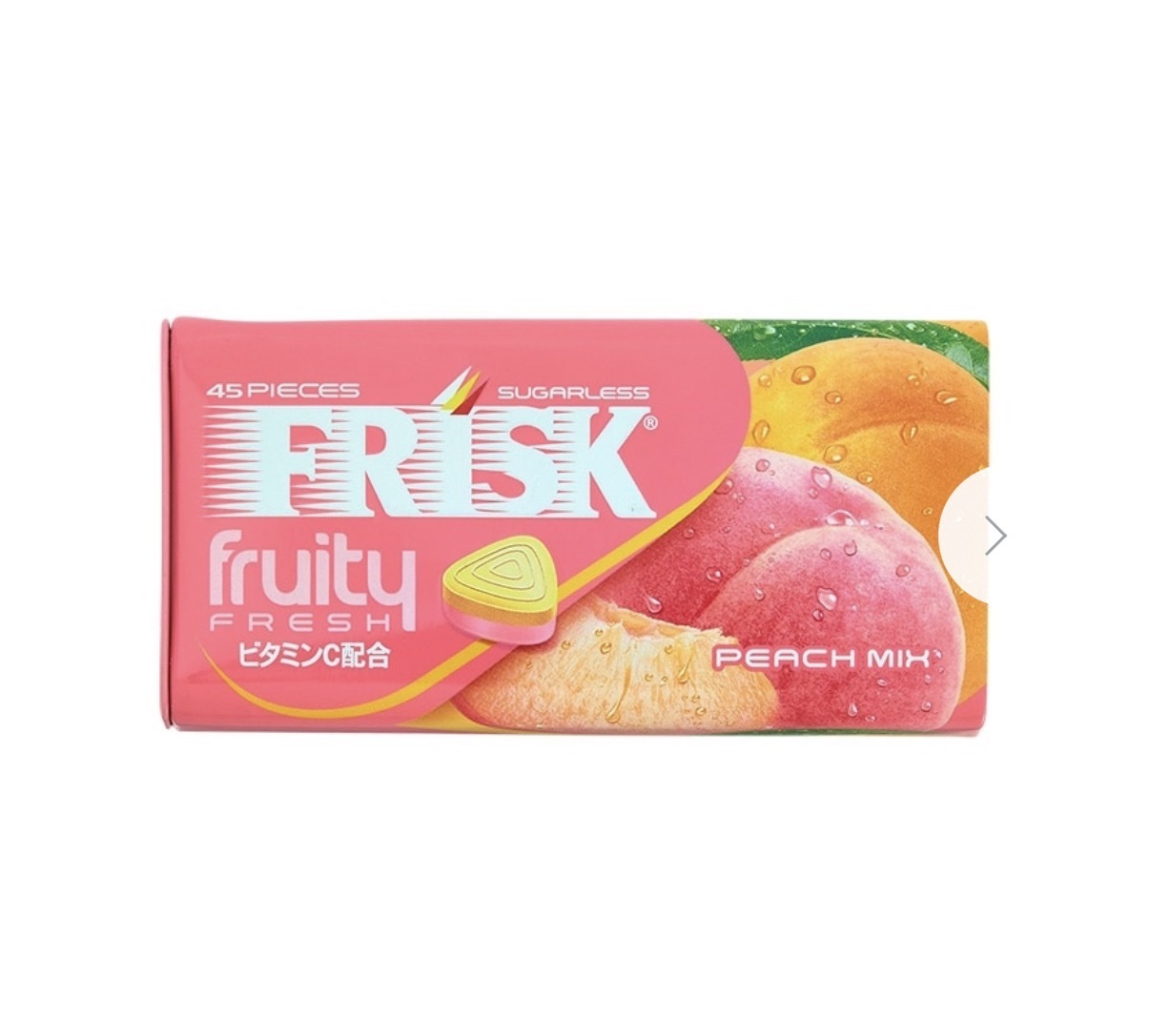 【期間限定】JP Frisk 雙重水蜜桃風味薄荷糖 9898 TK260528