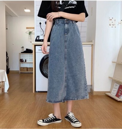 【直播】BUY LOVE BL0528890 中長牛仔裙