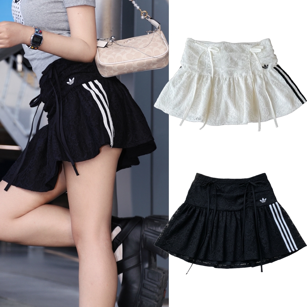Adidas Originals Lace Skirt 蕾絲 短裙 蛋糕裙 褲裙 [KU4760] [KU4761]