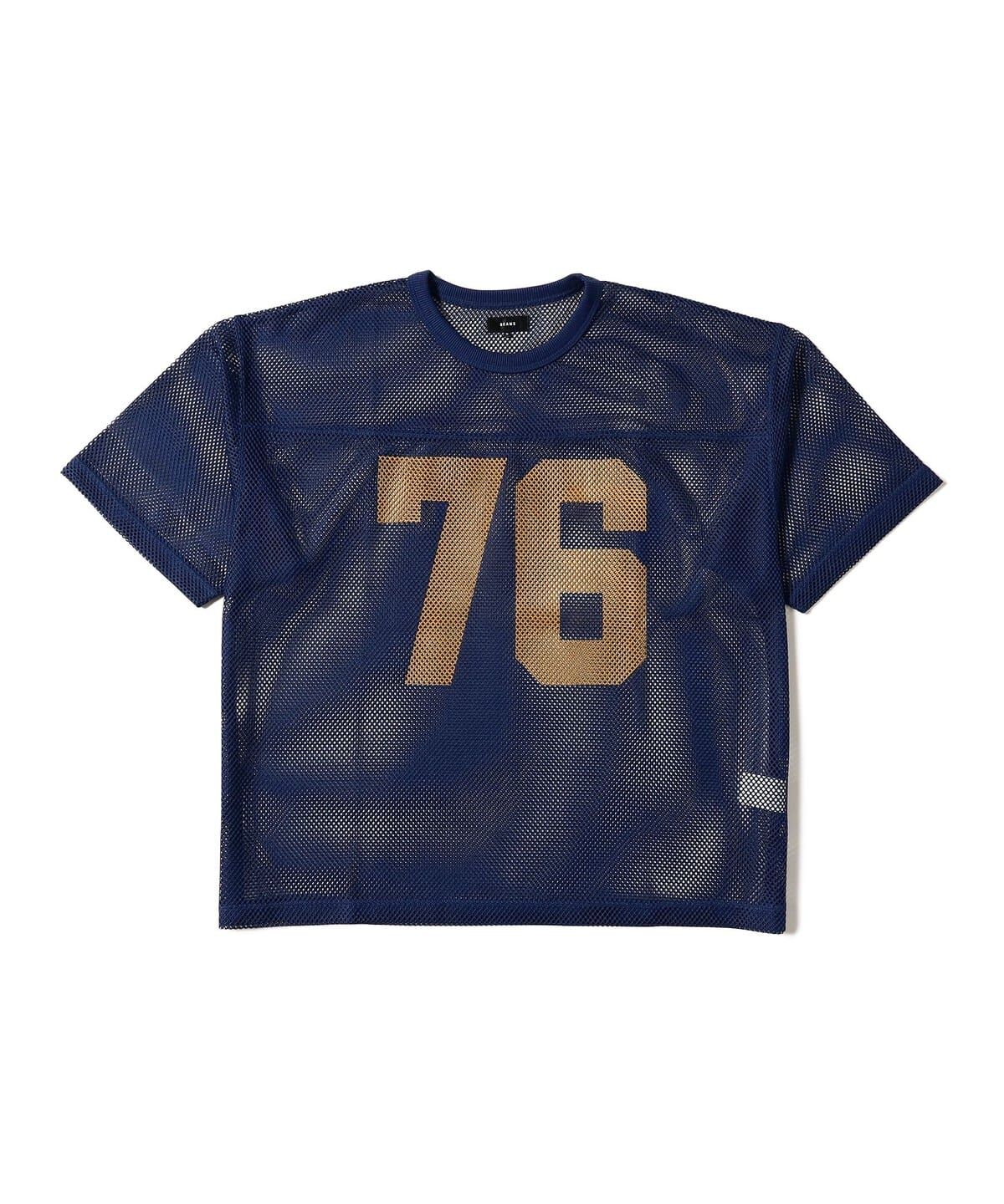 『代購商品 』2026SS BEAMS JAPAN Mesh Print T-Shirt [Wide Short Fit] 短版 寬版 球衣 11-08-1677-147