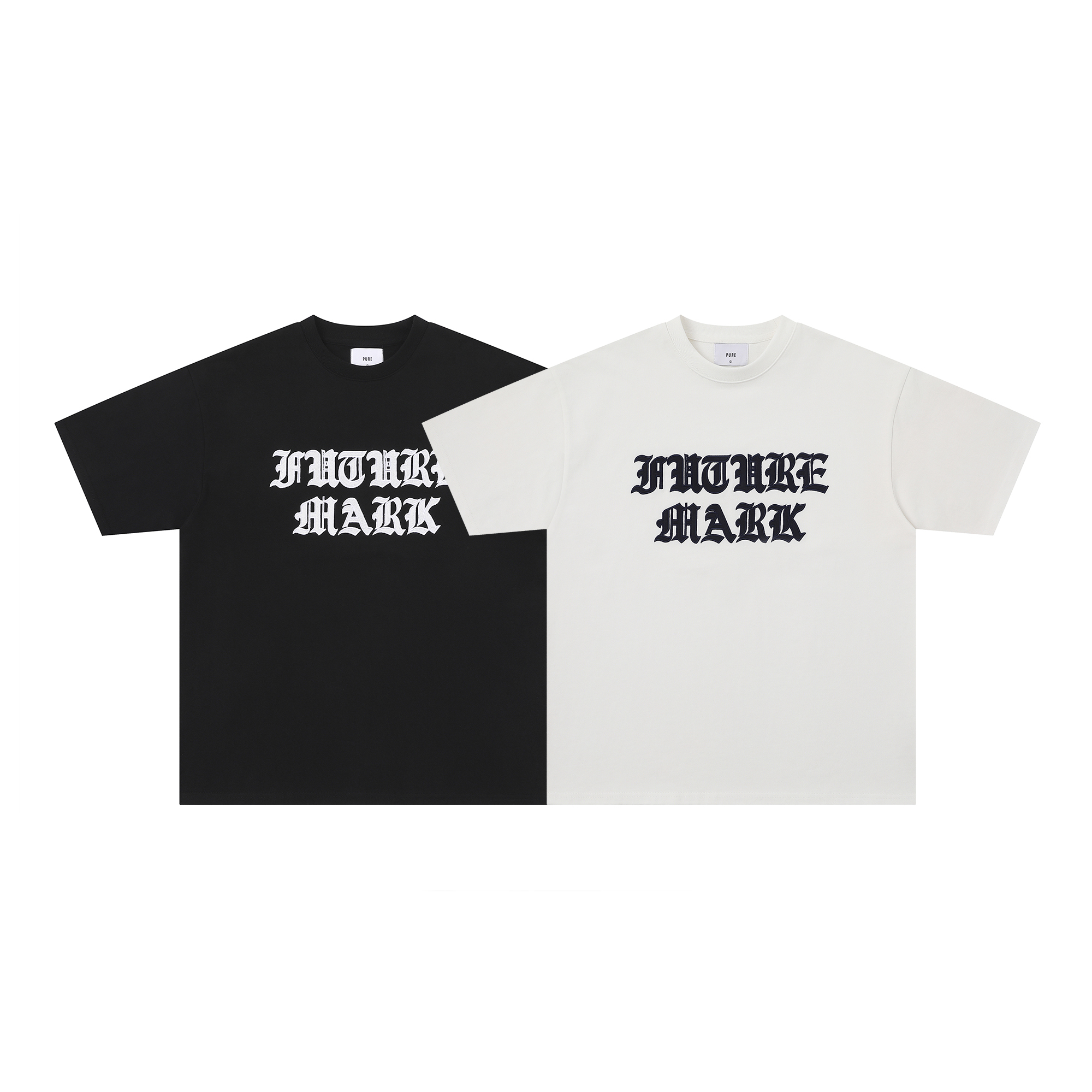 《S.V》FUTURE MARK 歌德體重磅短T