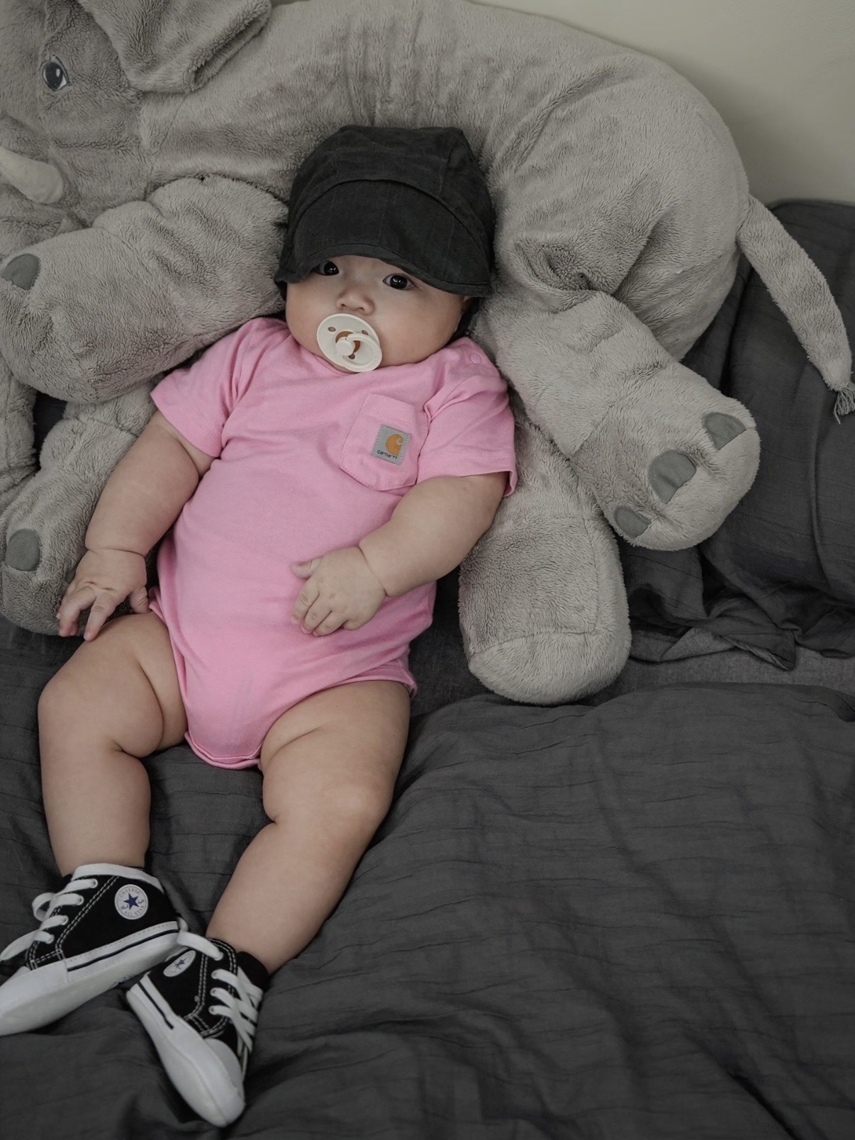（預購）美國代購Carhartt baby 寶寶口袋包屁衣