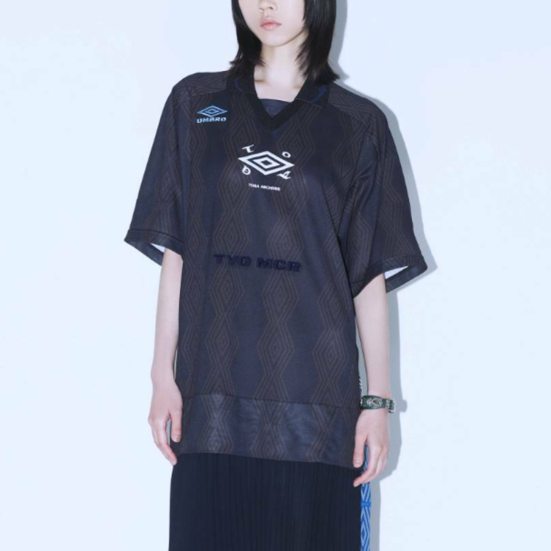 【代購】UMBRO X TOGA 短袖遊戲襯衫洋裝 足球風 Jersey One Piece 韓系運動風連身裙
