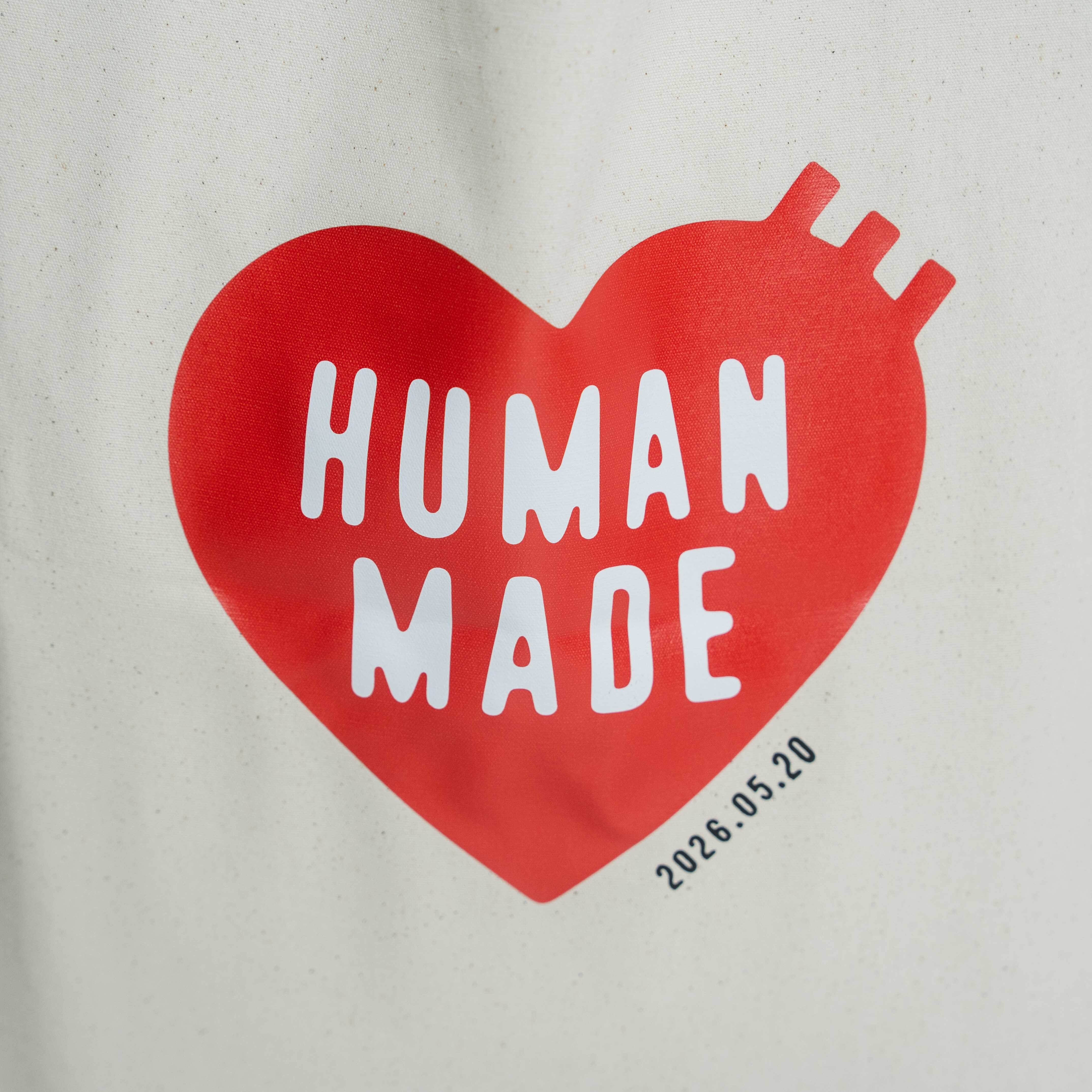2026SS HUMAN MADE DAILY TOTE #260520 520 我愛你 限定 情侶 愛心 托特袋 手提包 現貨