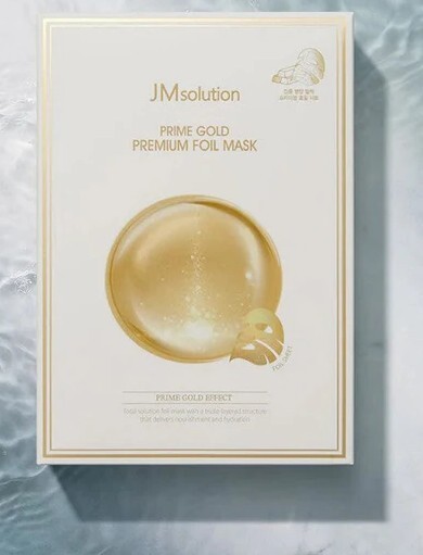 [S] JM JMSOLUTION PRIME GOLD PREMIUM FOIL MASK, 8809711714877 (SJM18)