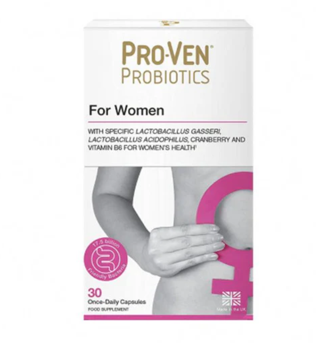UK260530 - U1-英國 Pro-Ven女士專用益生菌+蔓越莓3600(30粒裝) 食用保質期:07/2027 或以後