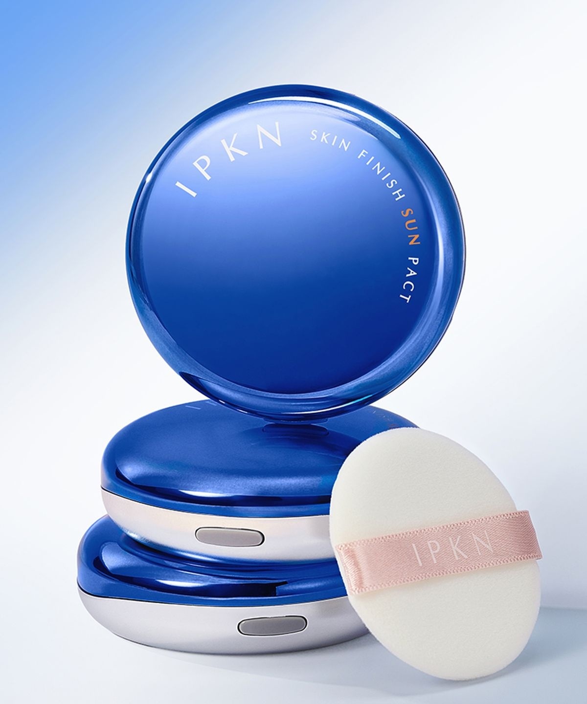 IPKN 絲滑美肌防曬定妝粉餅 (+專業粉撲*2)【2款色號】