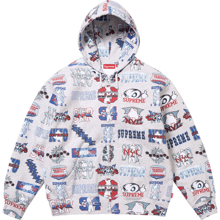 【Supreme】0530 WEEK 14發售Flash Zip Up Hooded Sweatshirt