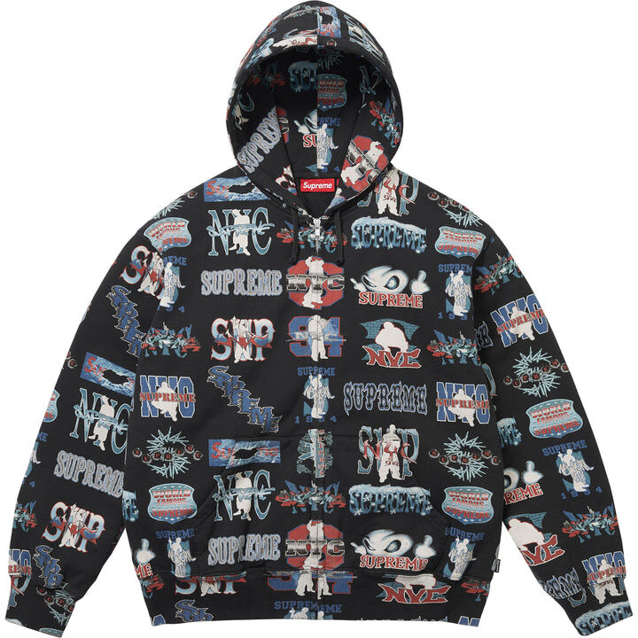 【Supreme】0530 WEEK 14發售Flash Zip Up Hooded Sweatshirt
