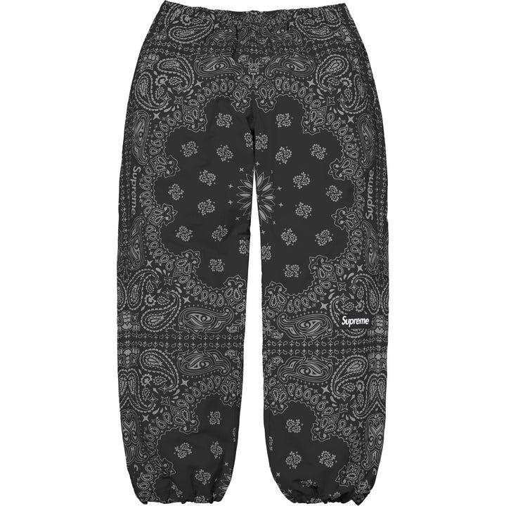 【Supreme】0530 WEEK 14發售 Reflective Bandana Track Pant