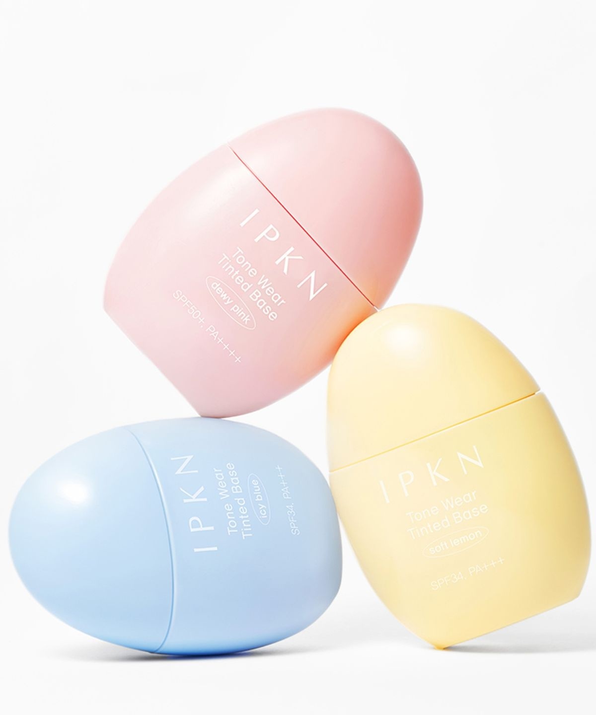 IPKN Toneware 濾鏡感光潤色妝前乳 (+專業楔型粉撲*10)【3款色號】