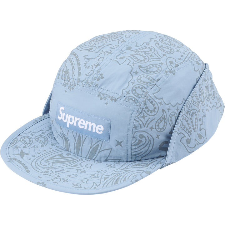 【Supreme】0530 WEEK 14發售Reflective Bandana Sunshield Camp Cap