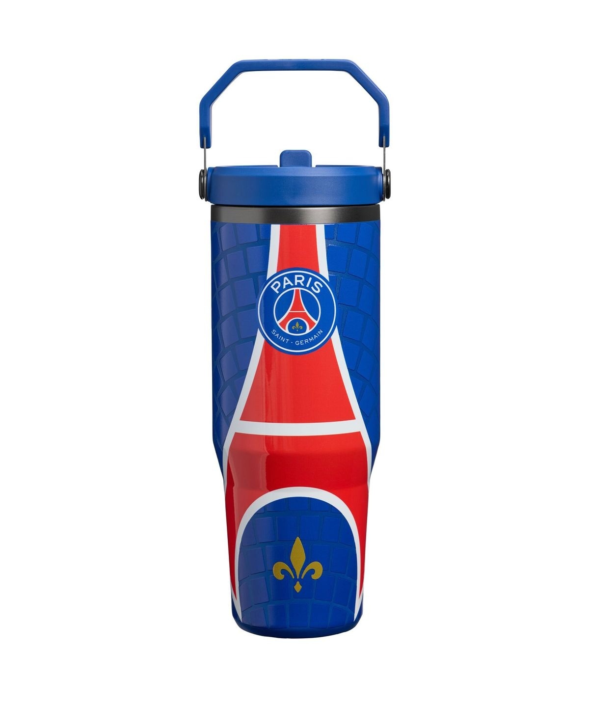 STANLEY 1913 x PARIS SAINT-GERMAIN PSG 聯名系列 Nouveau 翻轉吸管不鏽鋼真空隨手杯 887ml