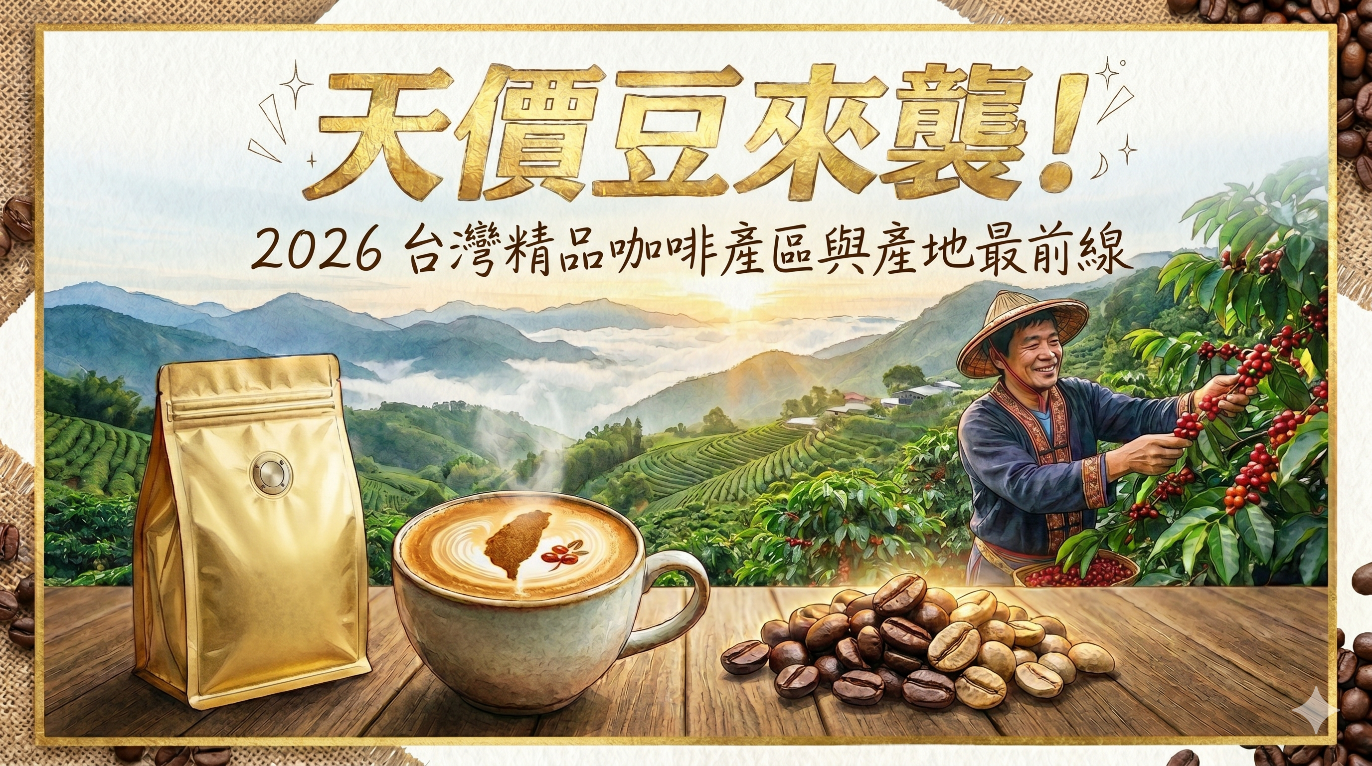 天價豆來襲！2026 台灣精品咖啡產區與產地最前線