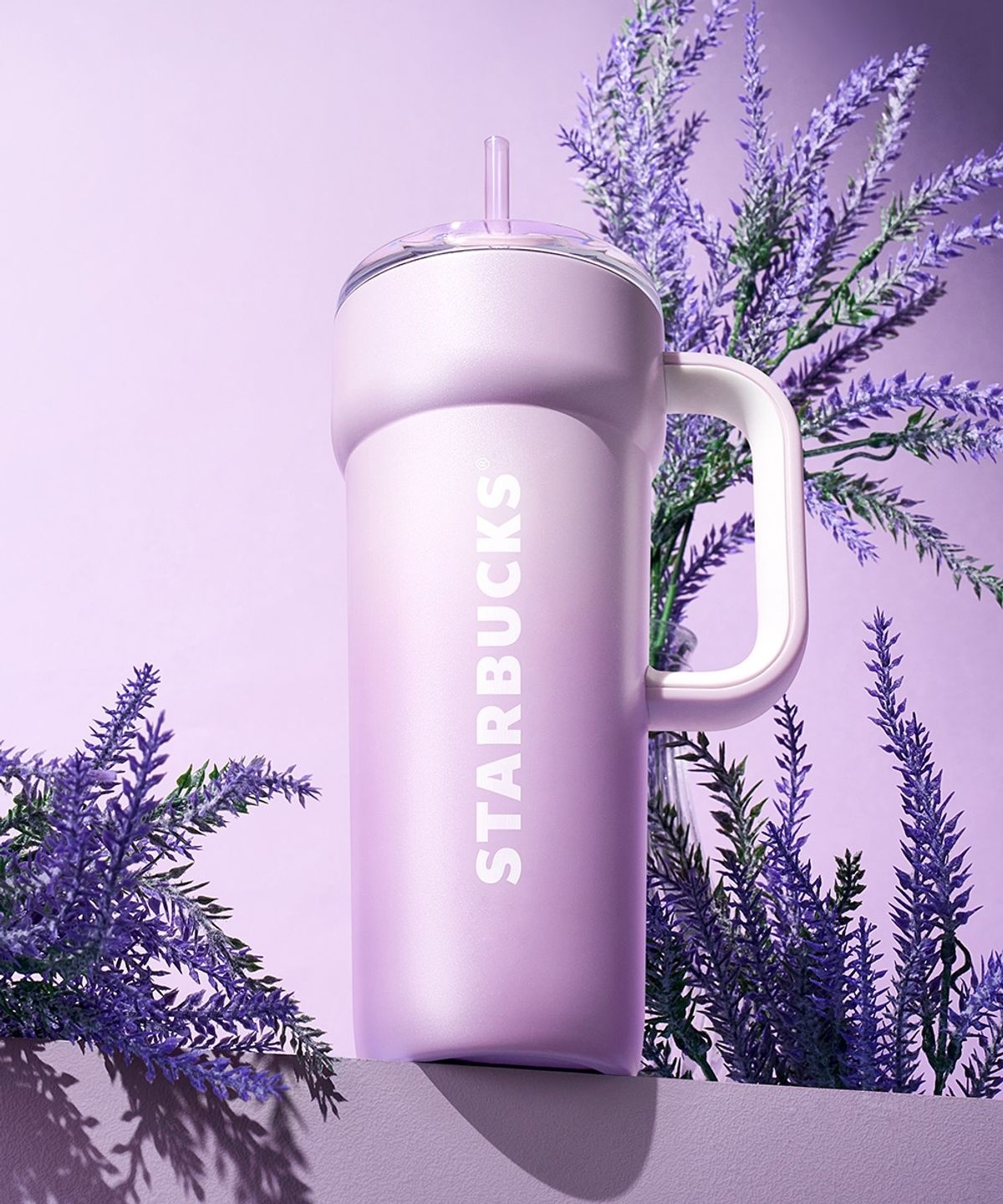 STARBUCKS 星巴克 SS Mute Lavender Dante 不鏽鋼真空隨行杯 710ml (莫蘭迪冷紫色)