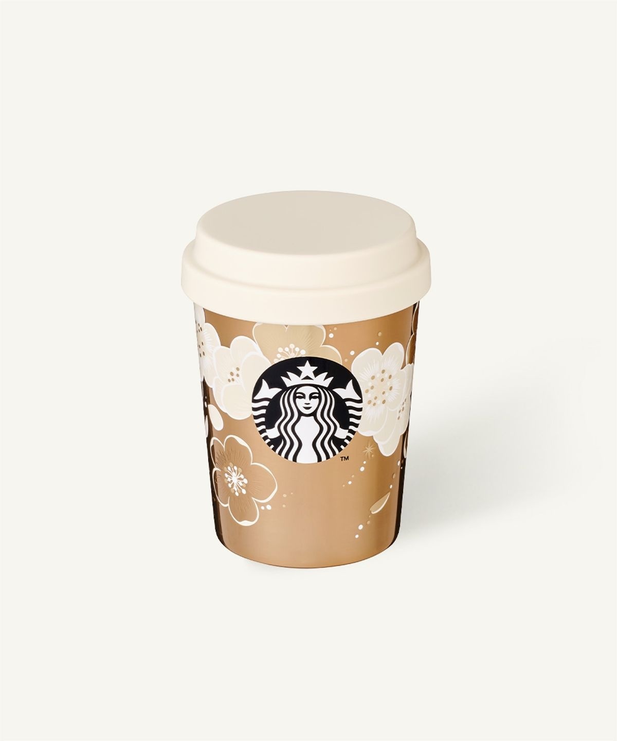 STARBUCKS 星巴克 SS 梨花 퀸텐 不鏽鋼真空保溫杯 237ml