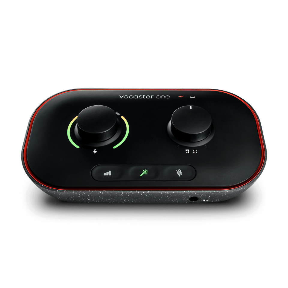 Focusrite Vocaster One｜播客錄音介面