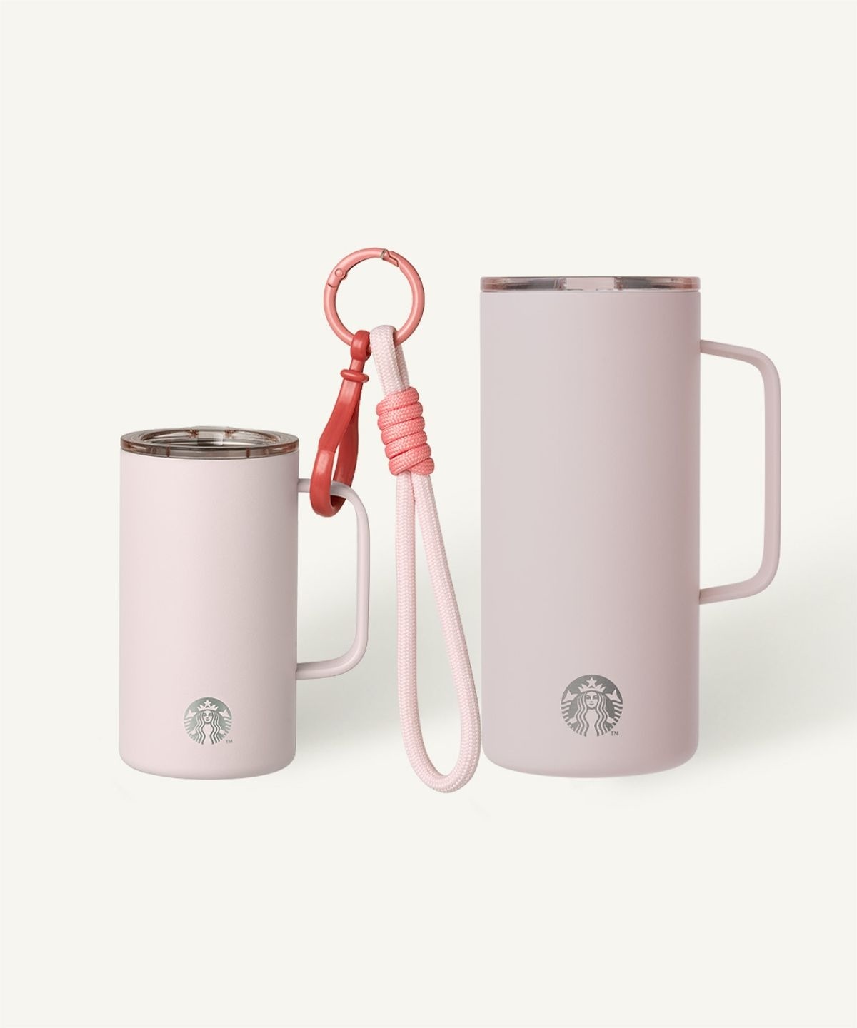 STARBUCKS 星巴克 [坦克雙入組] 粉嫩迷你 133ml & 粉色坦克 503ml 套裝