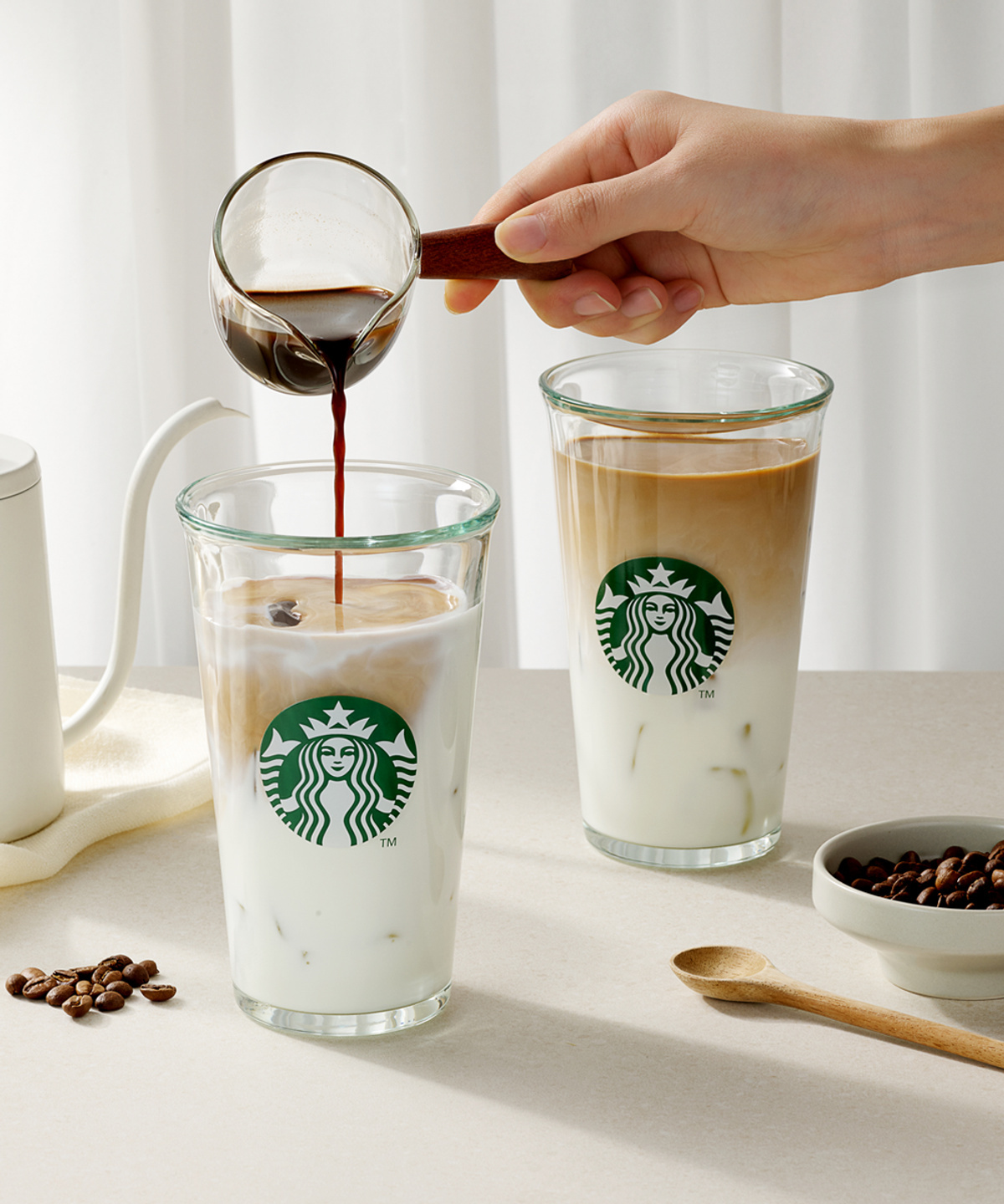 STARBUCKS 星巴克 經典賽倫女神禮讚玻璃杯套裝 500ml (2入組)