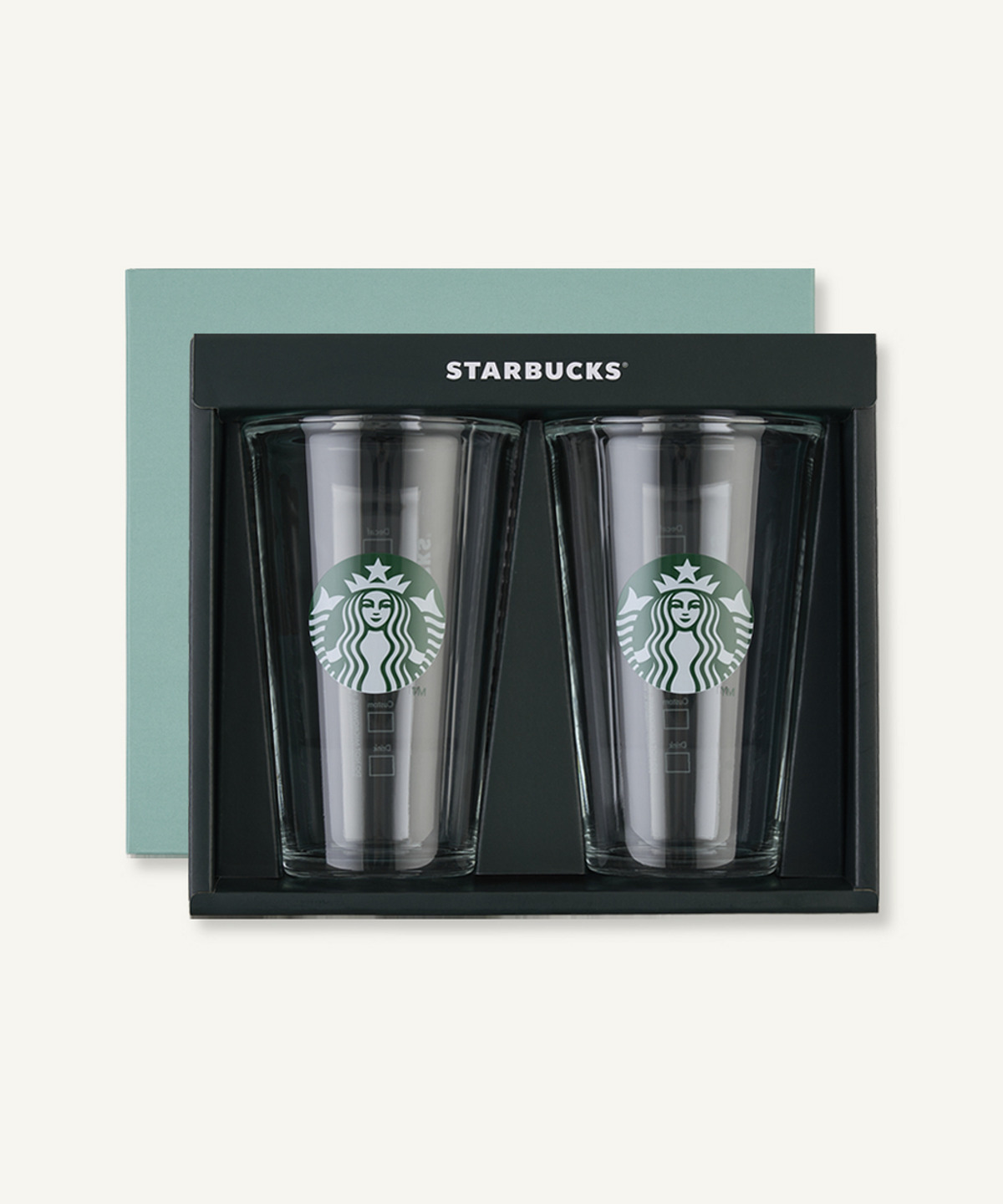 STARBUCKS 星巴克 經典賽倫女神禮讚玻璃杯套裝 500ml (2入組)