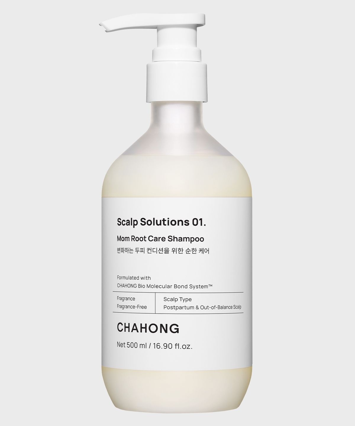 【產後護理與孕媽咪首選】CHAHONG 植萃母嬰溫和修護洗髮精 500ml