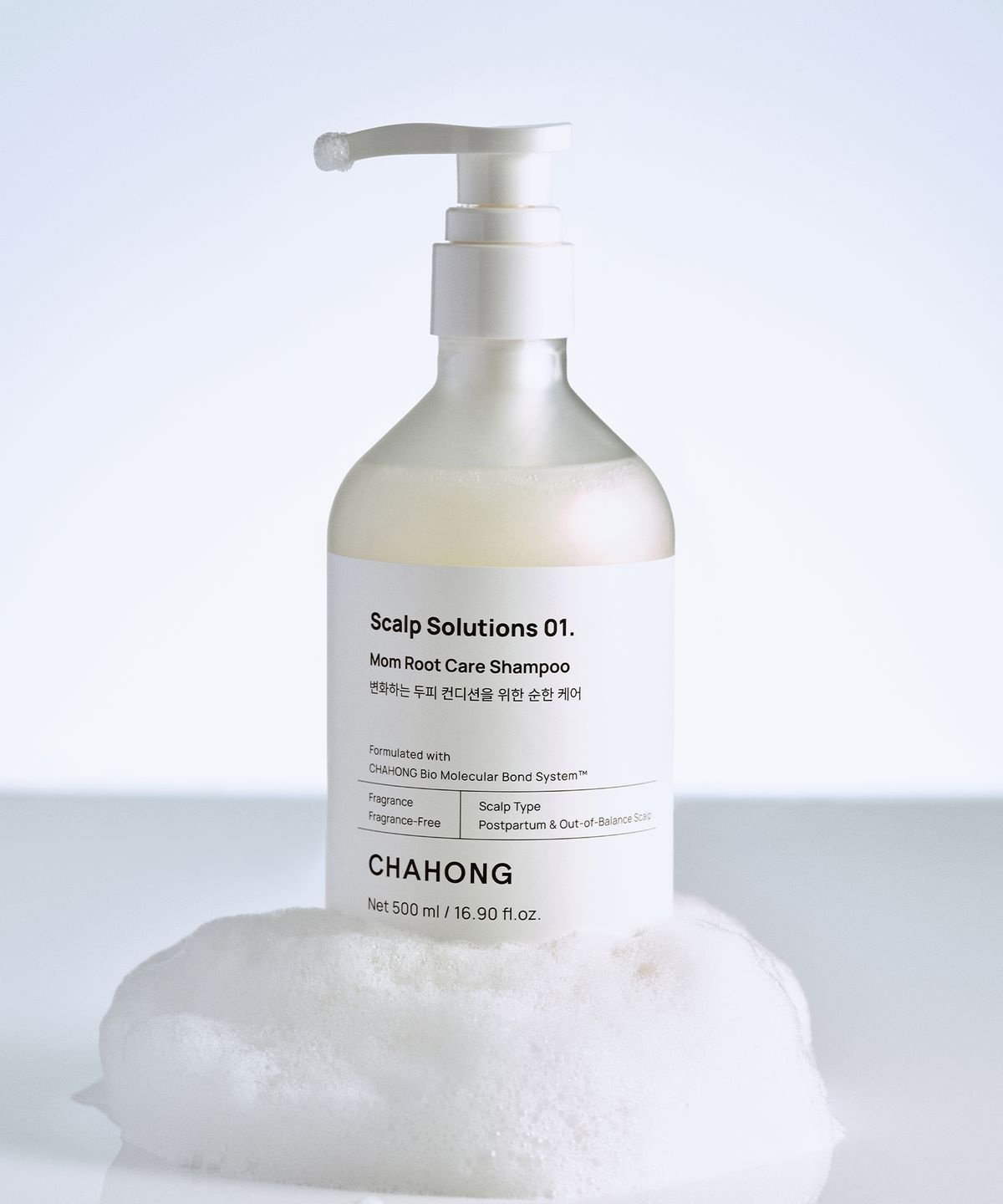 【產後護理與孕媽咪首選】CHAHONG 植萃母嬰溫和修護洗髮精 500ml