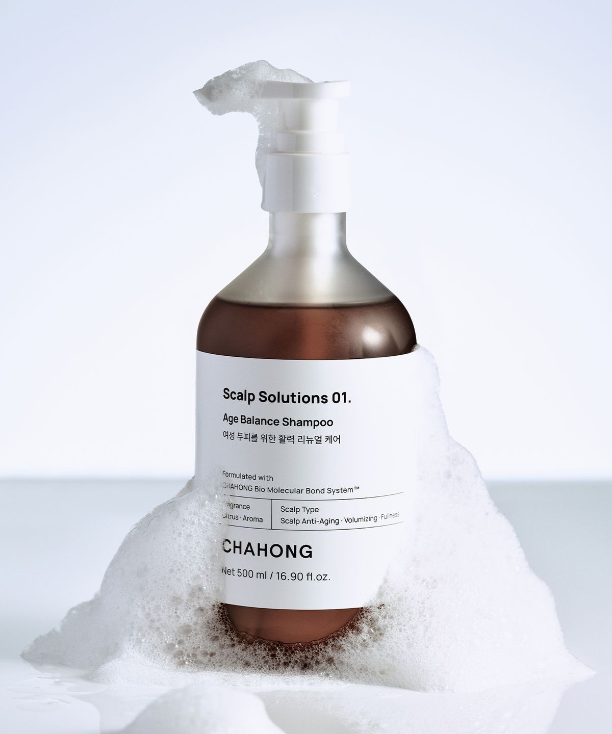 【40+女性專研】CHAHONG 逆時頭皮平衡賦活洗髮精 500ml