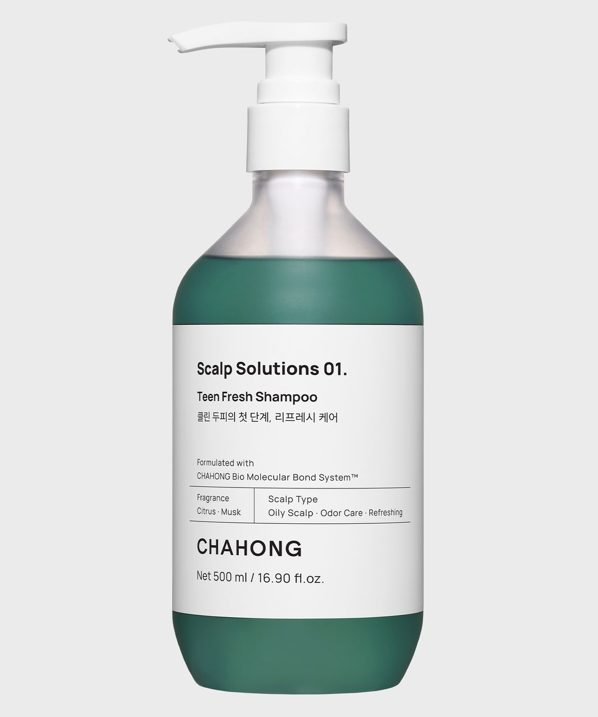 CHAHONG 青少年控油淨化清爽洗髮精 500ml