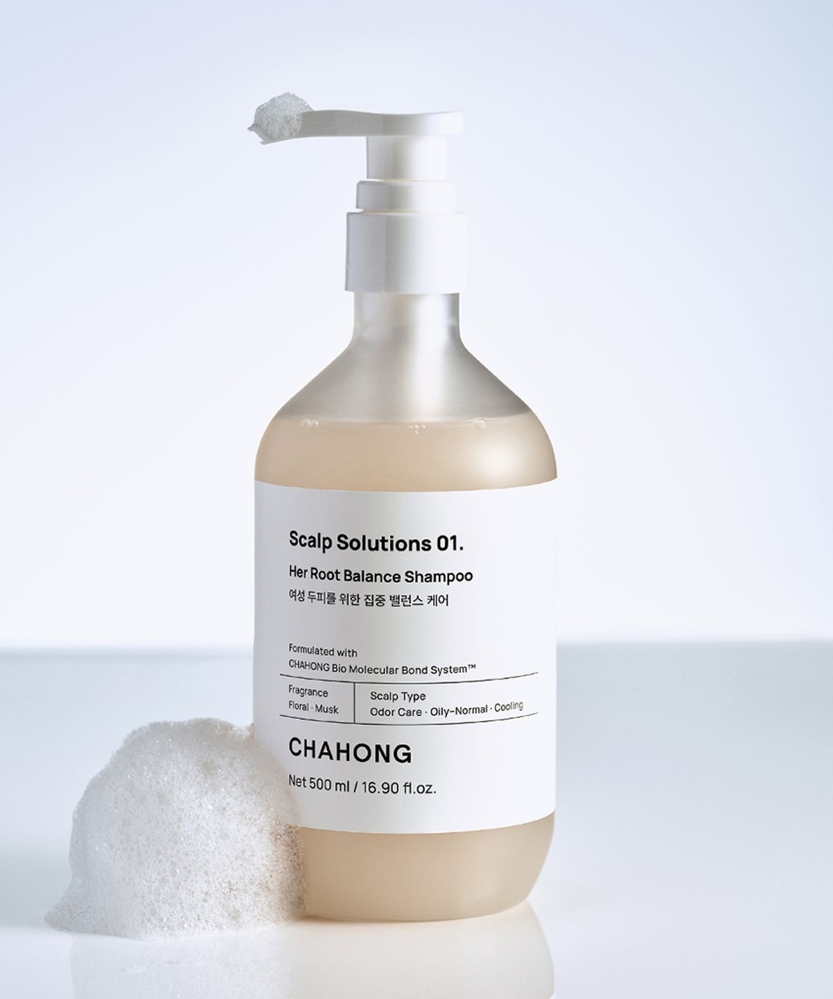 【女性專研】CHAHONG 植萃髮根賦活平衡洗髮精 500ml