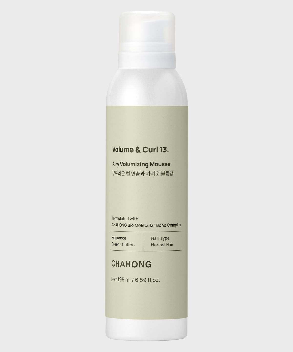 CHAHONG 輕盈免沖洗蓬鬆亮澤泡泡精華 195ml