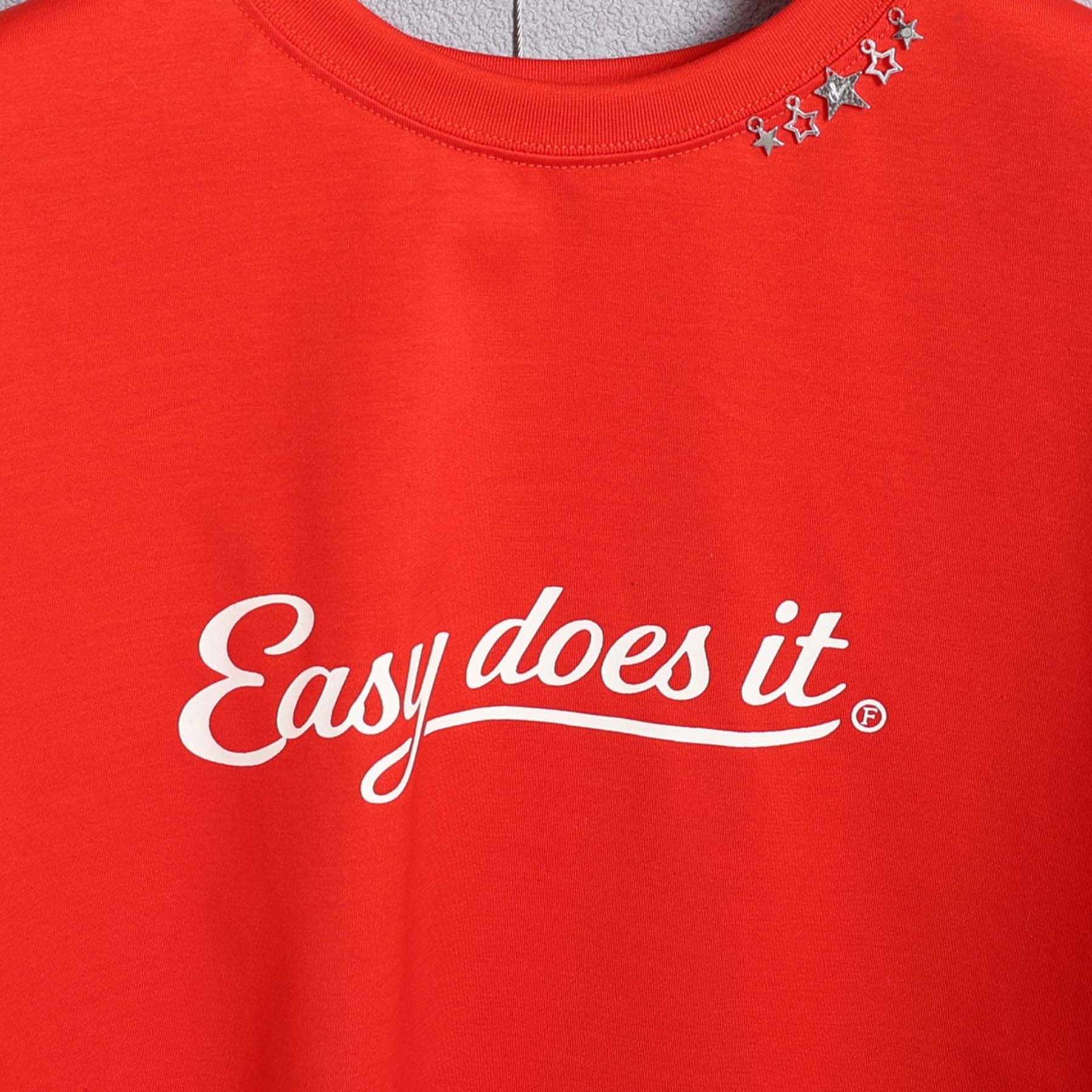 Easy dose it 上衣（紅）