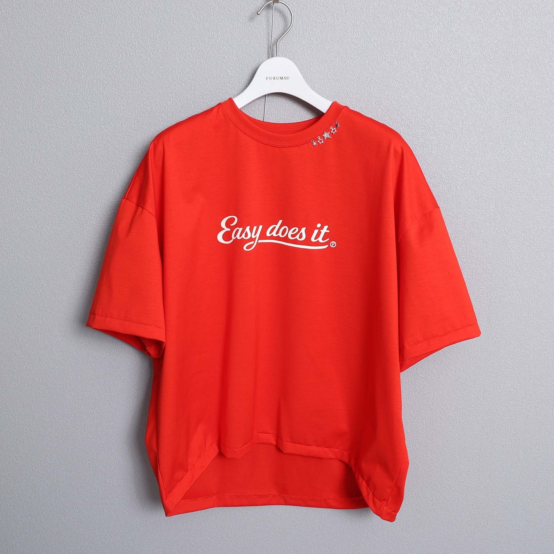 Easy dose it 上衣（紅）