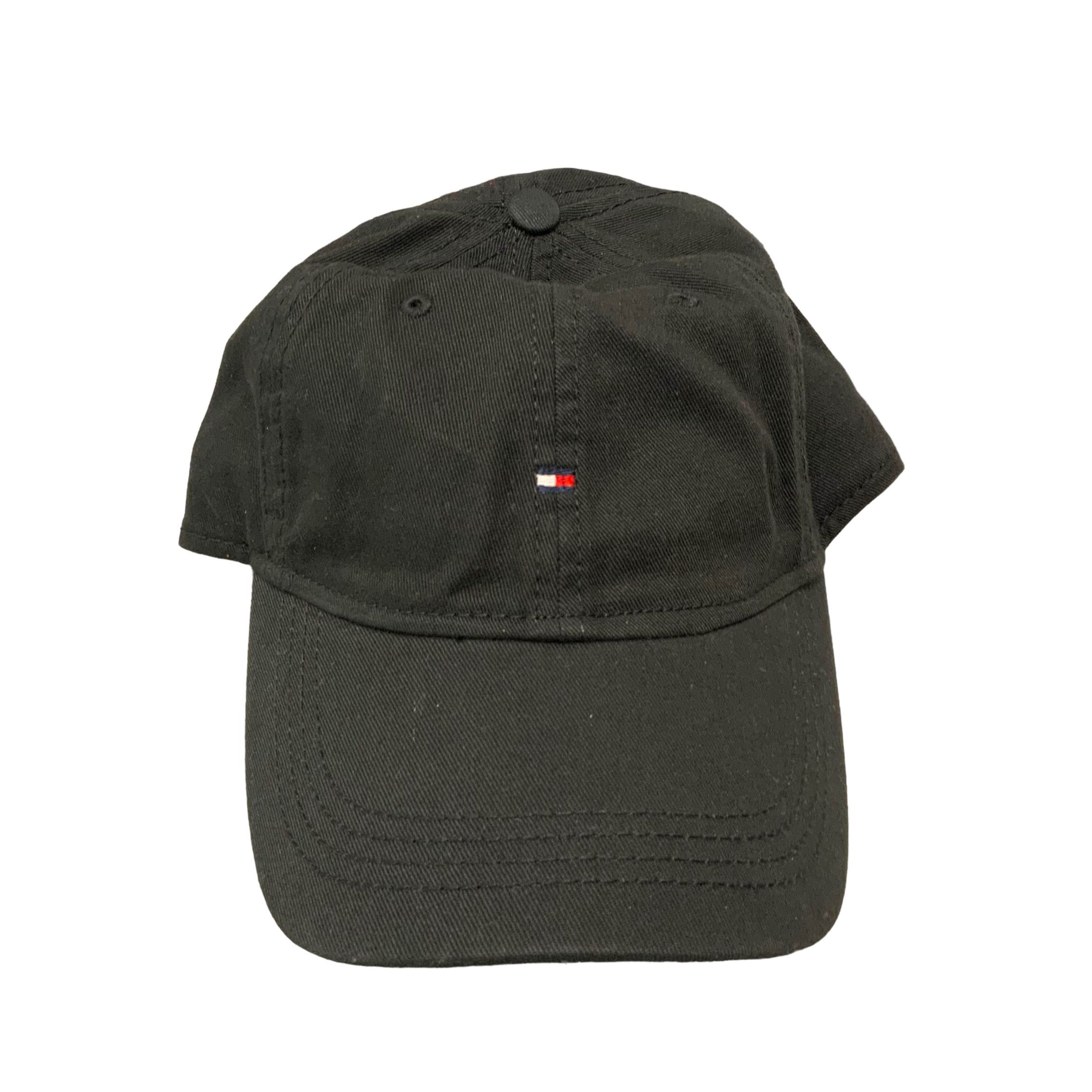 【Tommy Hilfiger USA】小標復古棒球帽 7858936270  黑