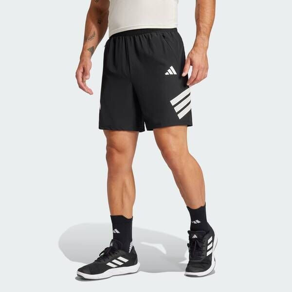 Adidas 愛迪達 Gym+ 3s Short JE5673 男 短褲 運動短褲 健身 訓練 黑 吸濕排汗