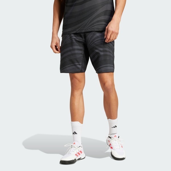 Adidas 愛迪達 Club Graphshort JF8426 男 短褲 運動短褲 網球短褲 黑 吸濕排汗