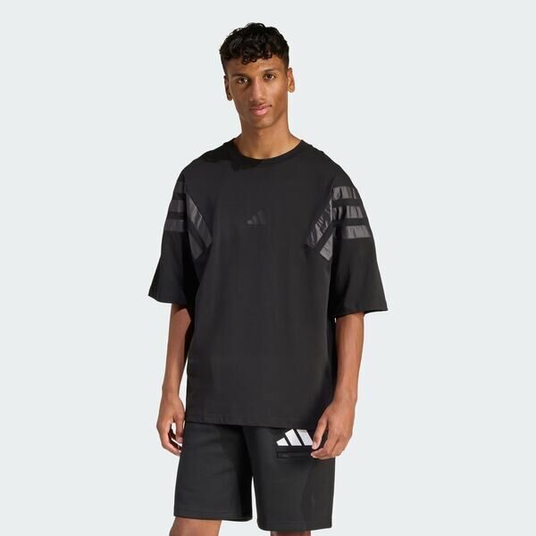 Adidas 愛迪達 M Fi Wv 3s Bw T JZ9289 男 T恤 運動上衣 休閒短袖 黑 亞版 純棉