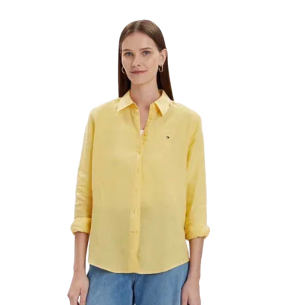 【Tommy Hilfiger USA】Tommy Hilfiger Polo Shirt XW04799 720 ZF0  黃