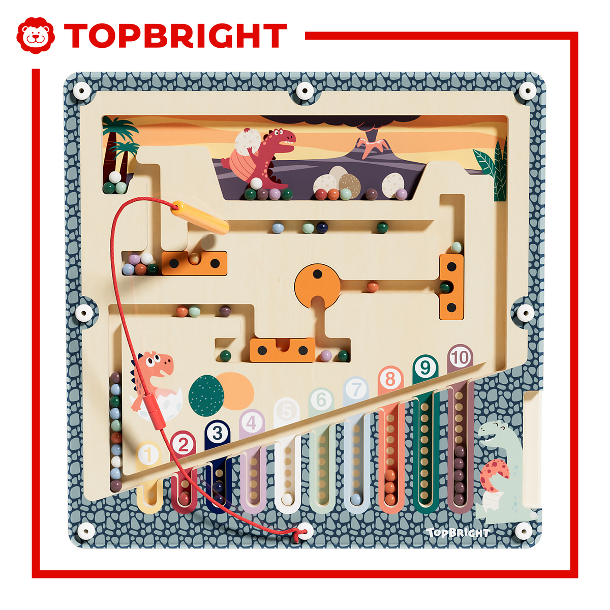 【Top Bright】恐龍蛋磁吸配對