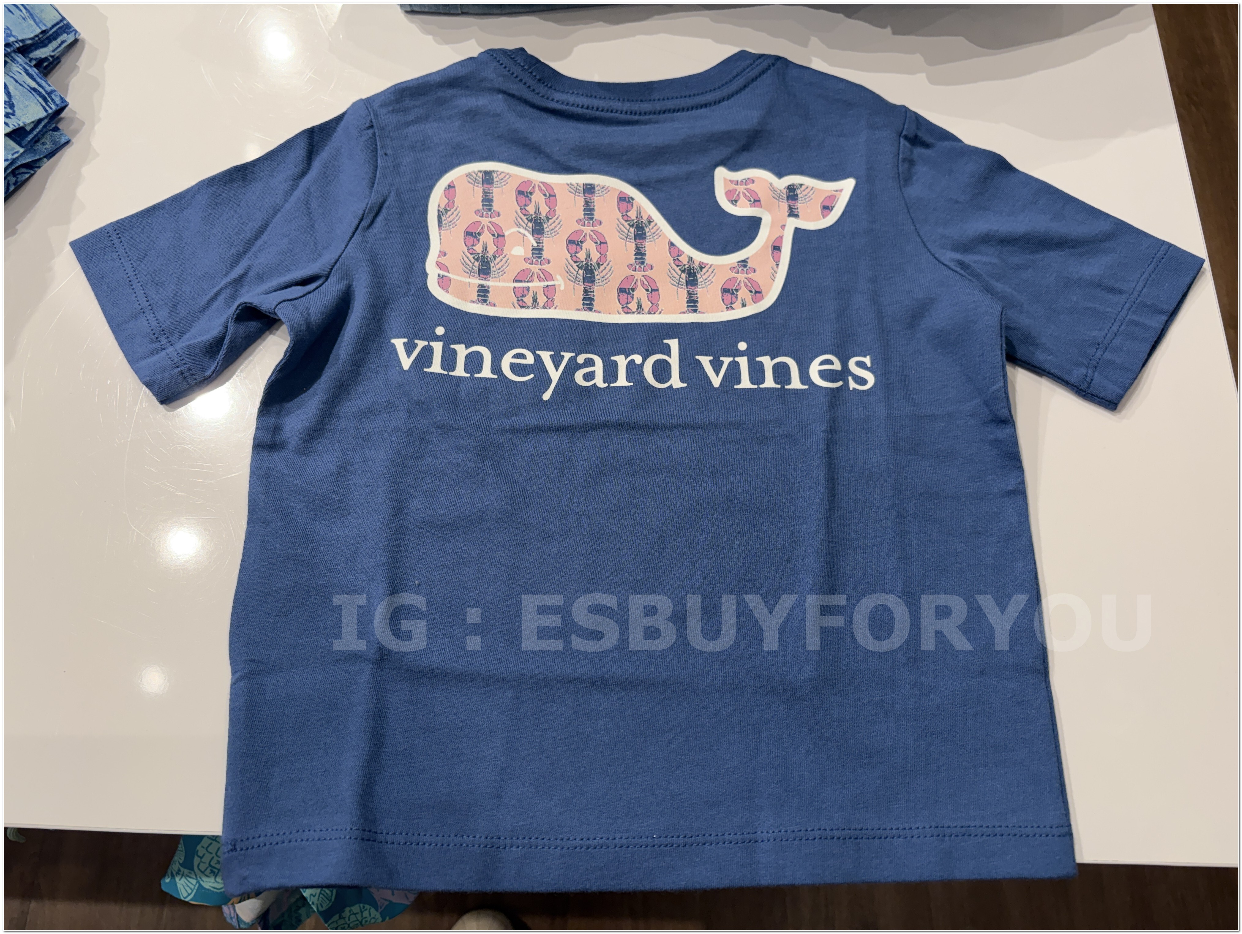 【限時】Vineyard Vines小鯨魚 女童裝 正反圖 短TEE