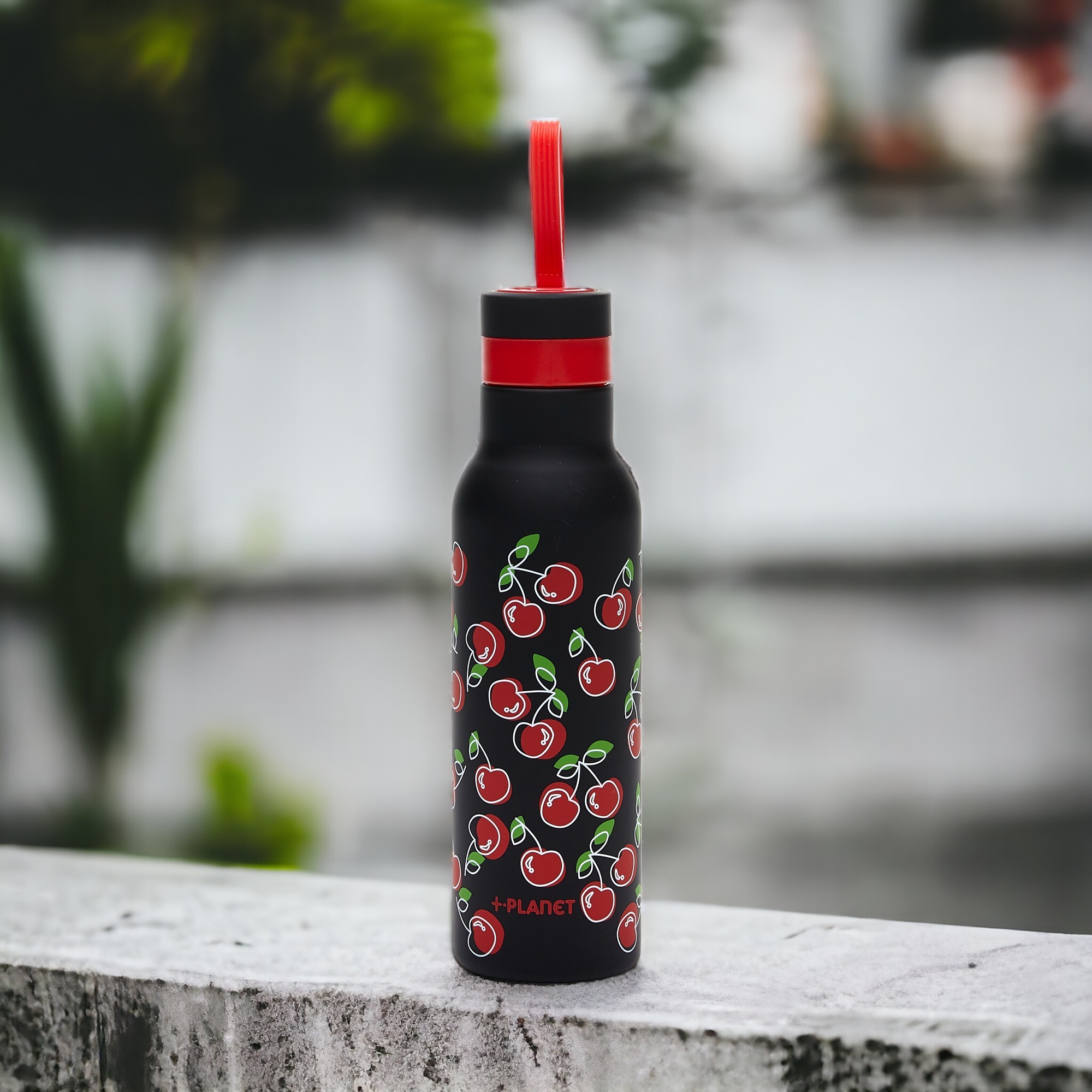 【限量福利品】櫻桃 不鏽鋼輕量保溫瓶500ml