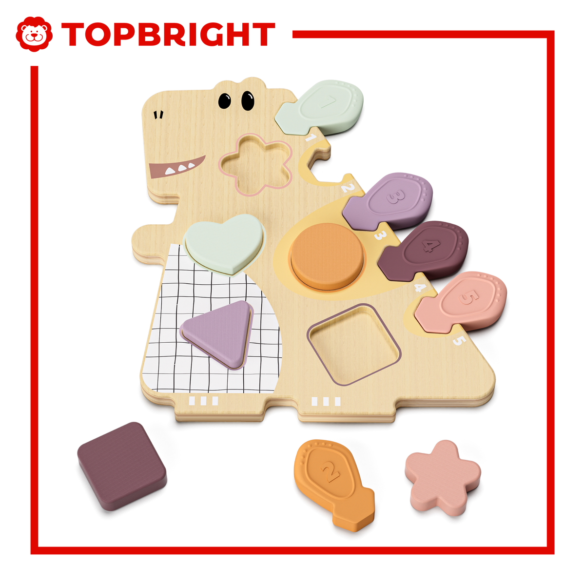 【Top Bright】開心小恐龍