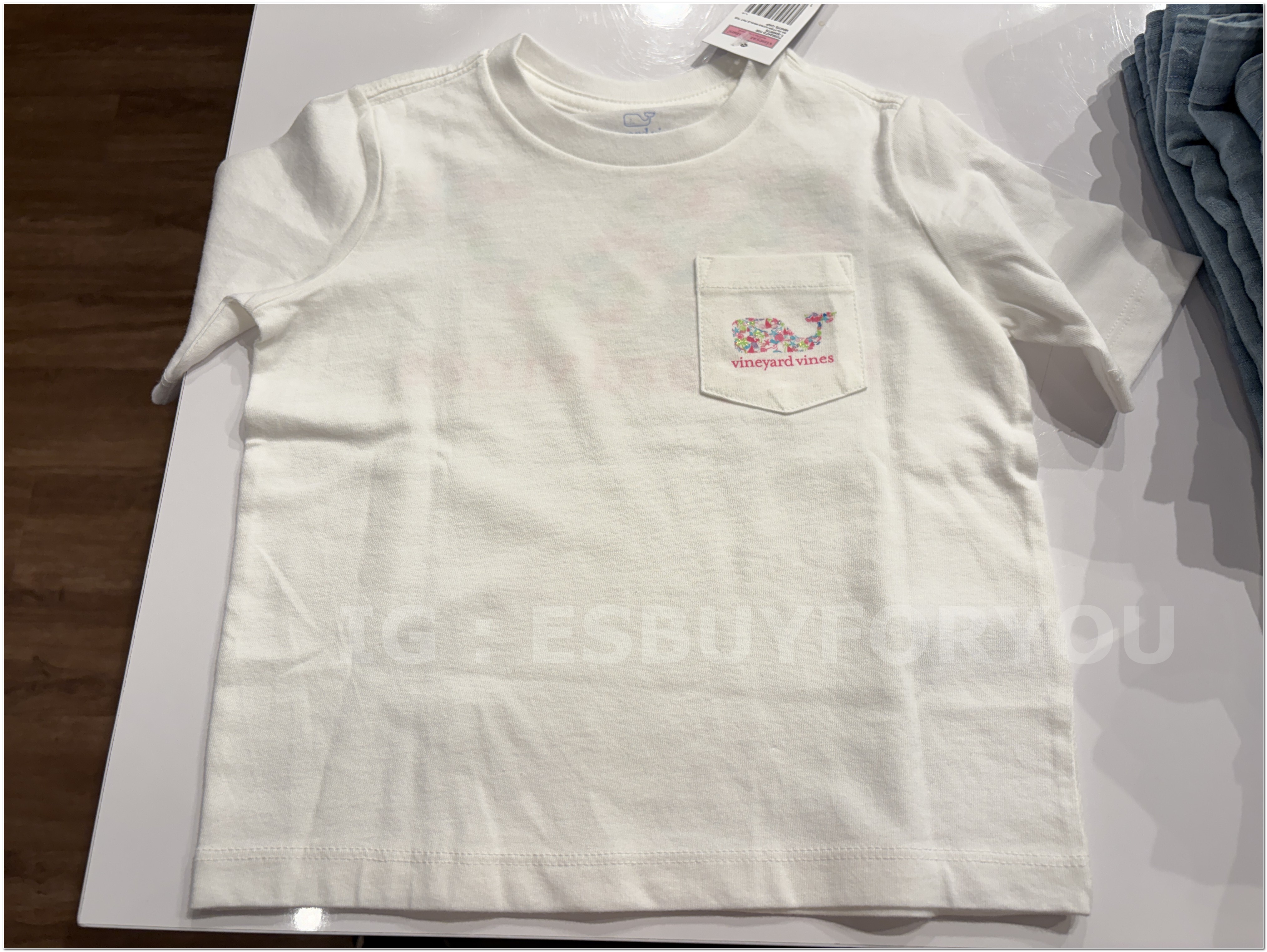 【限時】Vineyard Vines小鯨魚 女童裝 貝殼鯨魚 短TEE