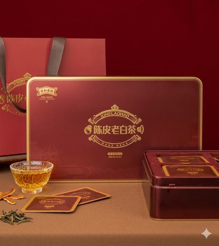 0529CP37-SANWUI-CHENPI-陳皮老白茶七年陳皮 180克/12件/盒 [1盒: HKD$ 488/盒] (A37)
