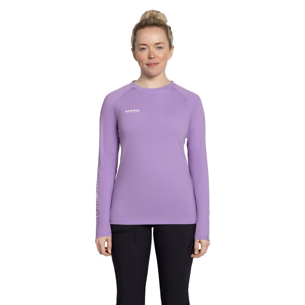 Mammut QD Logo Print Longsleeve T-shirts AF 女裝 漫煙紫 PRT3 (M101601040)