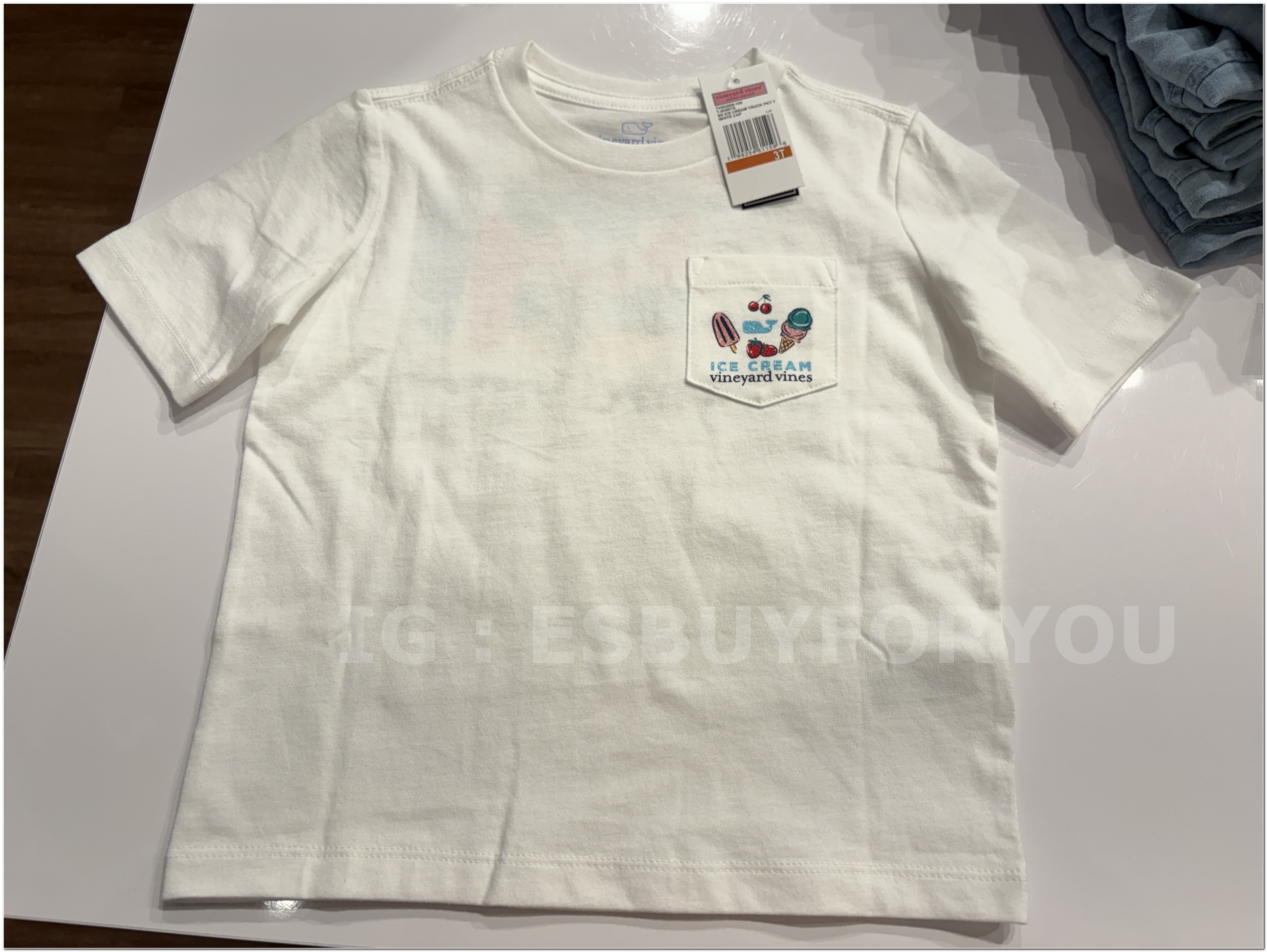 【限時】Vineyard Vines小鯨魚 女童裝 冰淇淋車 短TEE