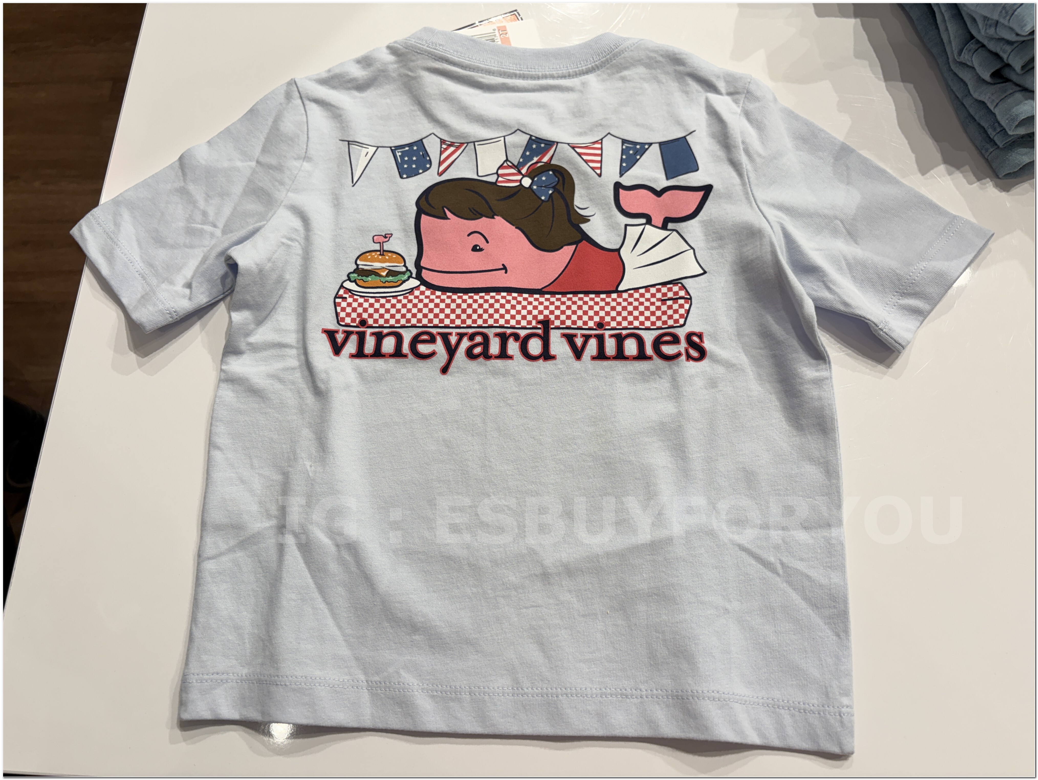 【限時】Vineyard Vines小鯨魚 女童裝 派對鯨魚 短TEE