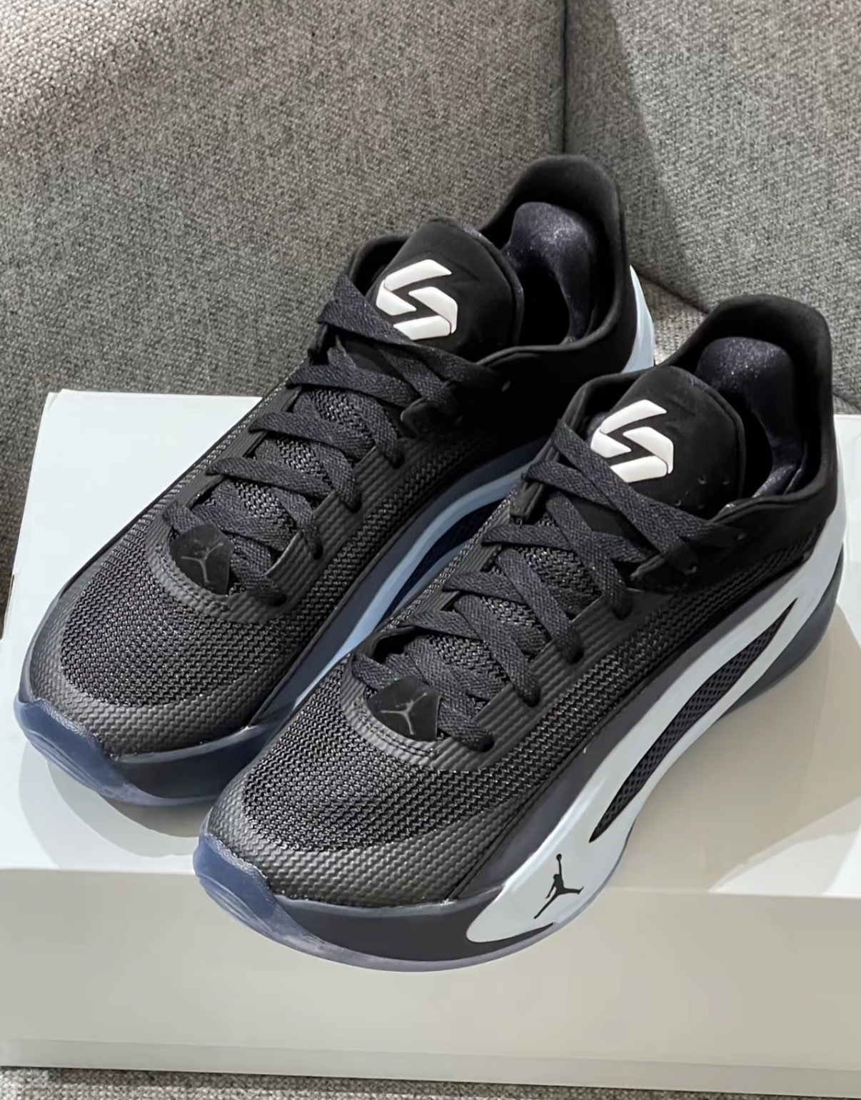 男鞋 NIKE JORDAN LUKA 5 EDGE PF 'Viper Edge' 黑藍 緩震 氣墊 運動 實戰 籃球鞋【IM5181-002】