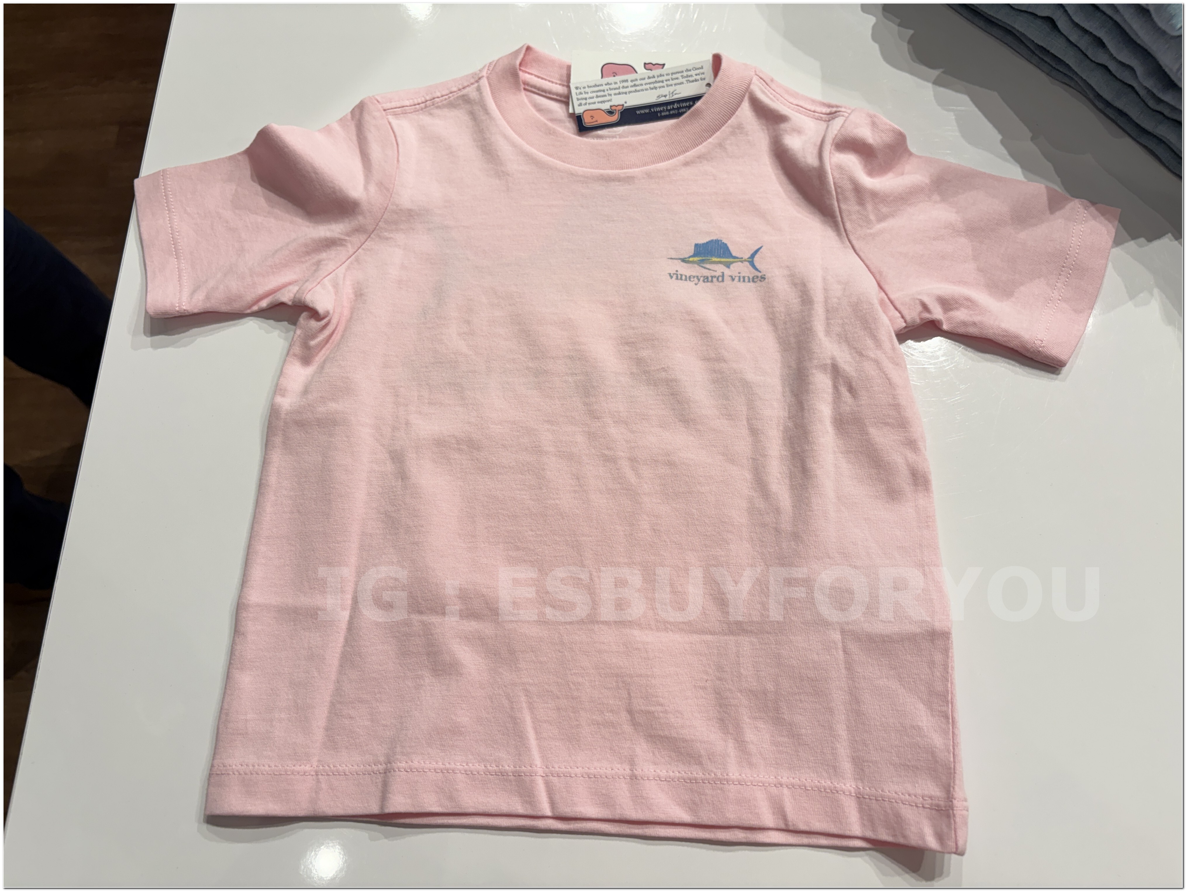 【限時】Vineyard Vines小鯨魚 男童裝 正反圖 短TEE