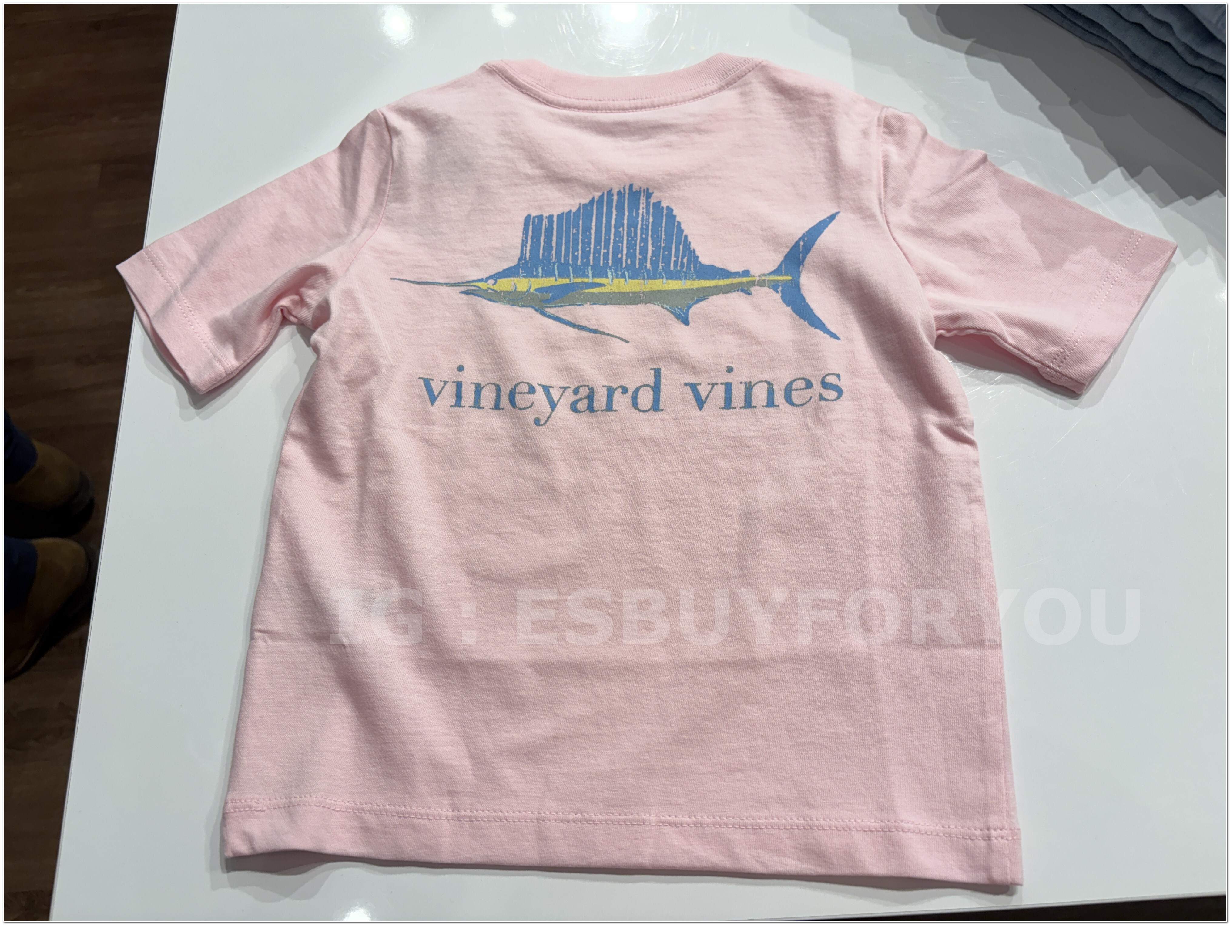 【限時】Vineyard Vines小鯨魚 男童裝 正反圖 短TEE