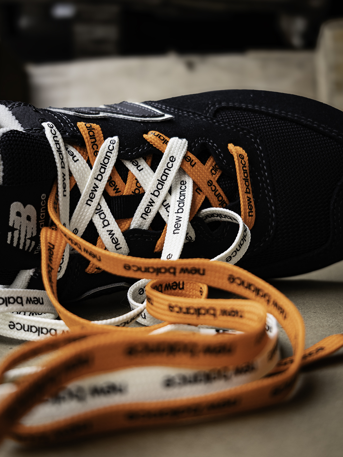 New Balance x niko... and-Joint name BLACK  shoelaces｜U574NAB(預購Pre-order)